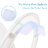 Transparent Waterproof Polymer Toilet Splash Guard view 3