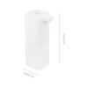 UPKOCH Automatic Soap Dispenser, 350 ml, Sensor-Activated, Wall-Mounted ABS Foam Dispenser for Bathrooms and Hotels view 2