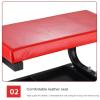 Mobile Work Stool with Storage Drawers, Multifunctional Auto Repair Creeper Seat, Rolling Mechanic Stool for Garage Workshop view 2