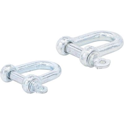 Type D Shackle Set, 2 Pieces, Heavy-Duty Steel, Secure Attachment, D-Work