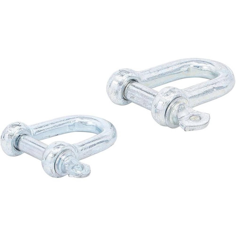 Type D Shackle Set, 2 Pieces, Heavy-Duty Steel, Secure Attachment, D-Work
