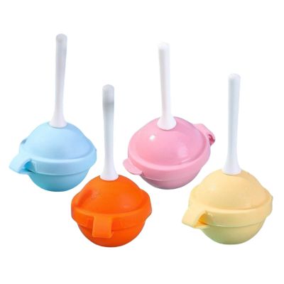 Silicone Lollipop Molds - 4 Pack Reusable Non-Stick Round Molds