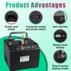 Portable Electric Inflator and Modeling Balloon Pump with Foldable Handle, Compact Size view 4
