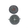 Washable Mop Pads Compatible with LG CordZero A9, A9+, and M9 Vacuums (Lacy Red Dot Design) view 4