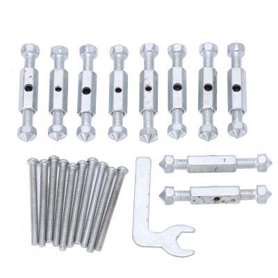 TYCIONG Electrical Box Repair Kit, Quick Installation, Durable Universal Screw Tool for Loose Outlets (Metal Support Bar)