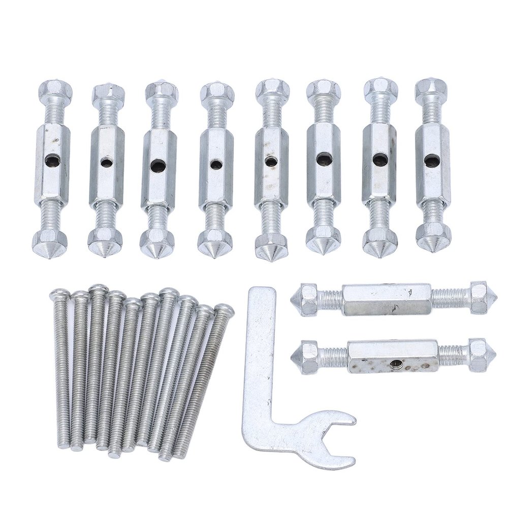 TYCIONG Electrical Box Repair Kit, Quick Installation, Durable Universal Screw Tool for Loose Outlets (Metal Support Bar)
