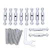 TYCIONG Electrical Box Repair Kit, Quick Installation, Durable Universal Screw Tool for Loose Outlets (Metal Support Bar) view 1