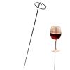 Garden Drink Stake - Outdoor Wine Glass Holder view 1