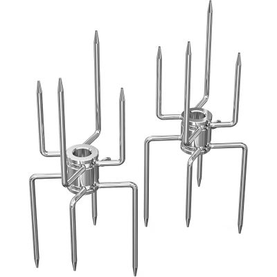 CAZSTYK Stainless Steel Double-Sided Grill Fork