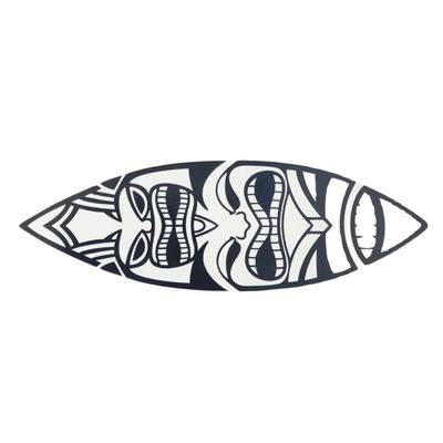 ROMISBABA Tropical Wooden Mask Wall Decor, Hawaiian Style