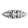 ROMISBABA Tropical Wooden Mask Wall Decor, Hawaiian Style view 1