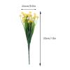 AVRONBZ Artificial Yellow Orchid Flower Bouquet Set view 2