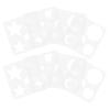 Reusable PET Craft Stencils, 8-Piece Set view 1