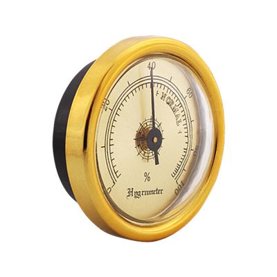 Brass Cigar Hygrometer
