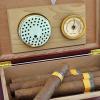 Brass Cigar Hygrometer view 2