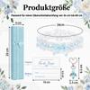 Blue Wedding Garter Set view 2