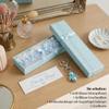 Blue Wedding Garter Set view 4