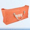 Orange PVC Grill Bag for Large Grill Ovens view 4