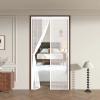 Magnetic Screen Door 77 x 260 cm, No Drilling, Automatic Closing, White view 1