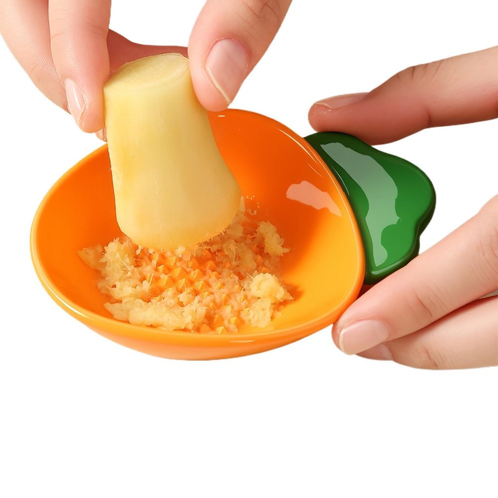 Garlic Plate Grater - Multipurpose Ceramic Shredder Tool