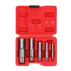 Mtlavishness 5-Piece NPT Pipe Tap Set, Carbon Steel, 3/4 in, 1/2 in, 3/8 in, 1/4 in, 1/8 in view 1