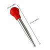JEWEDECO BBQ Sauce Injector, 1-Piece Stainless Steel and Silicone Set view 2