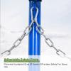 Oxygen Cylinder Holder, Gas Cylinder Stand, Transport Rack, Powder-Coated Steel, for Oxygen, Nitrogen and Acetylene, W-18 cm view 4