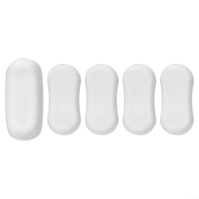 Vasiumic Toilet Seat Bumpers for Quiet Closing