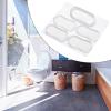 Vasiumic Toilet Seat Bumpers for Quiet Closing view 3