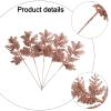 Glitter Leaf Garland for Holidays & Parties view 2