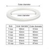 Silicone Replacement Seal for Moka Express Espresso Maker view 3