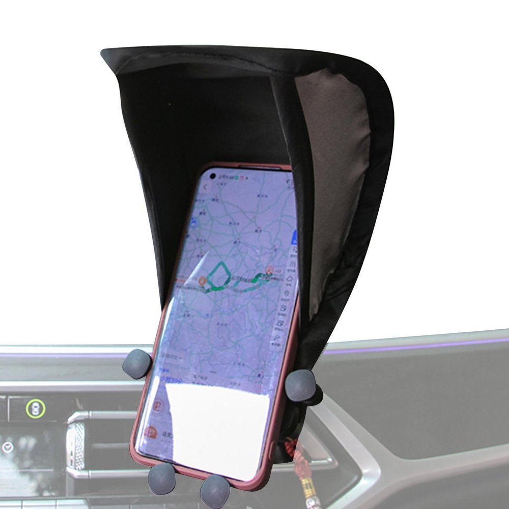 Foldable Glare-Free Universal Phone Sun Visor