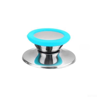 Silicone Pot Lid Handle with Stainless Steel Pearl