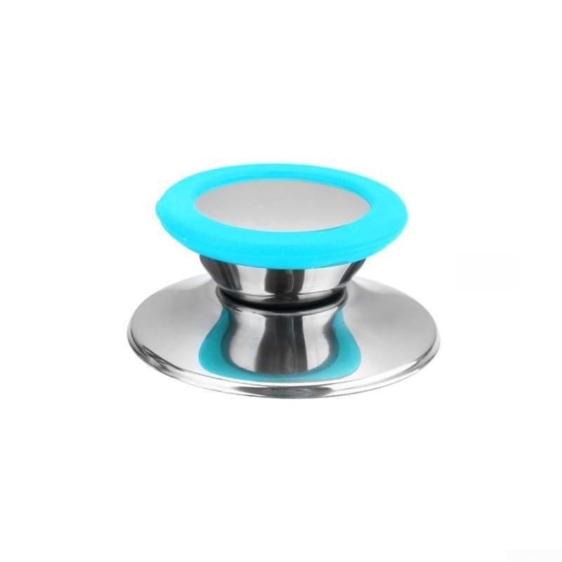 Silicone Pot Lid Handle with Stainless Steel Pearl