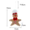 Plush Santa Ornament for Christmas Tree Decoration view 2