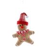 Plush Santa Ornament for Christmas Tree Decoration view 3