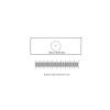 Optical Glass 0.01 mm Microscope Stage Micrometer Calibration Slide view 2