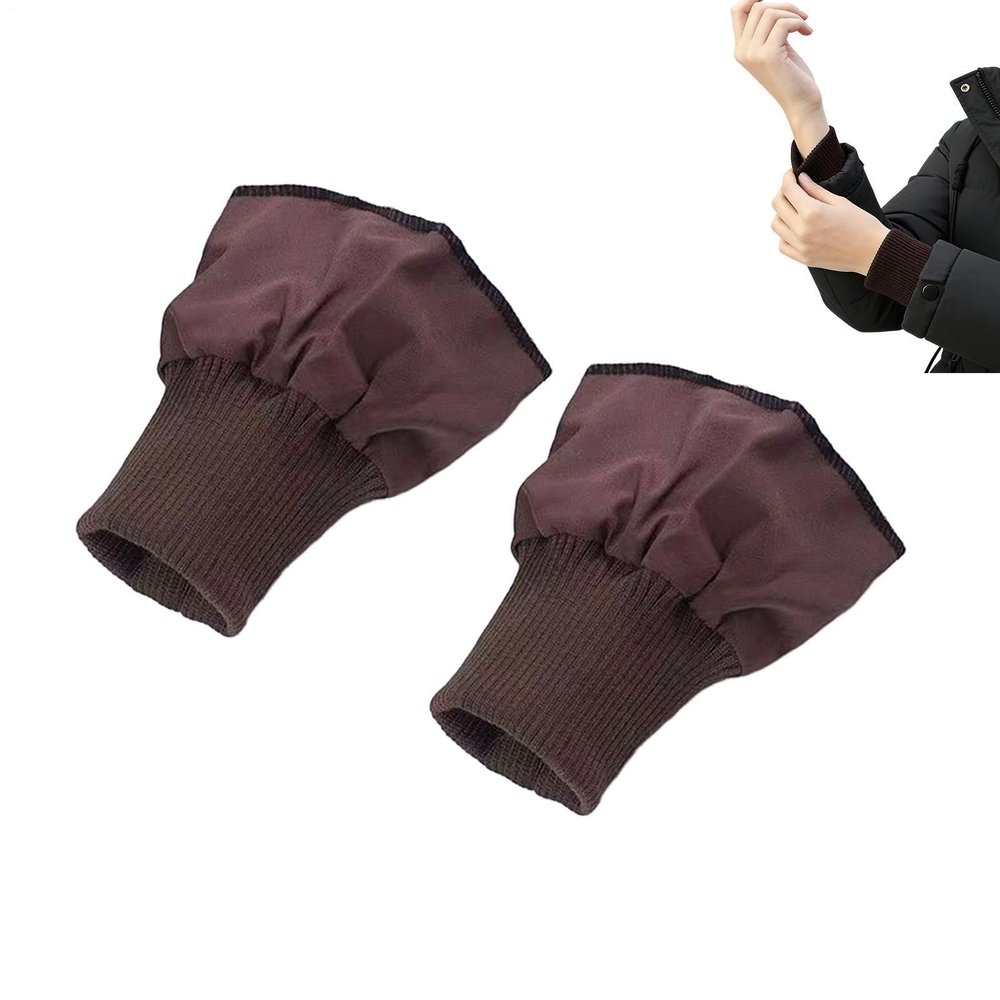 1 Pair Ribbed Sleeve Extensions