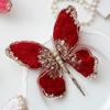 Velvet Butterfly Clip view 1
