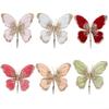 Velvet Butterfly Clip view 3