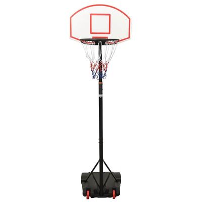 GeenYuu Adjustable Basketball Stand, White, 216–250 cm
