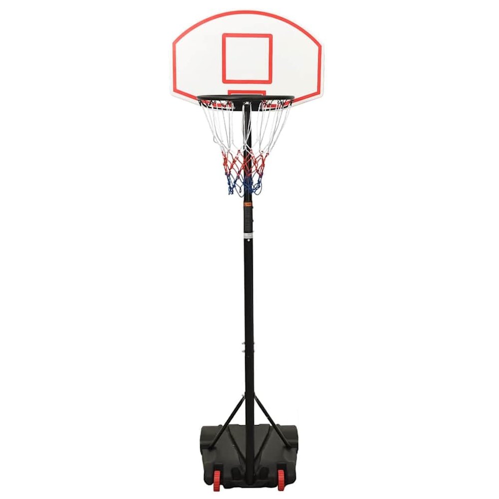 GeenYuu Adjustable Basketball Stand, White, 216–250 cm