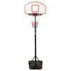 GeenYuu Adjustable Basketball Stand, White, 216–250 cm view 1