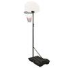 GeenYuu Adjustable Basketball Stand, White, 216–250 cm view 3