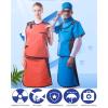 Safety Vest Set, Lead X-Ray Apron and Vest, 0.35/0.5 mm Pb, S–XXL, 2-Pack for Dental Panoramic Imaging (0.35 mm Pb, M) view 3