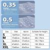 Safety Vest Set, Lead X-Ray Apron and Vest, 0.35/0.5 mm Pb, S–XXL, 2-Pack for Dental Panoramic Imaging (0.35 mm Pb, M) view 4