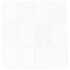 OKUMEYR 12-Piece Leopard-Print Drawing Stencils, White PET Plastic view 1