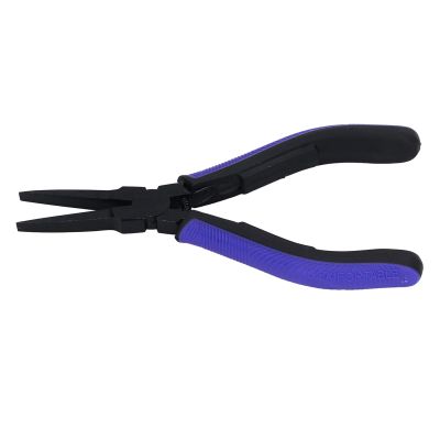 Demeras Needle-Nose Pliers, Carbon Steel, TPR Grip, Fine Tip for Repairs