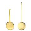 Gold Brass Clock Pendulum Replacement for DIY Wall Clock Repair view 4