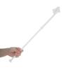 GETAJGHSD 6-Piece White Plastic Car Flag Pole Set view 4